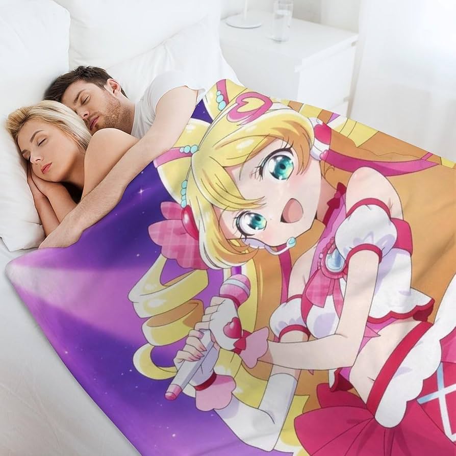Amazon｜キミとアイドルプリキュア♪キュアアイドル毛布 軽量